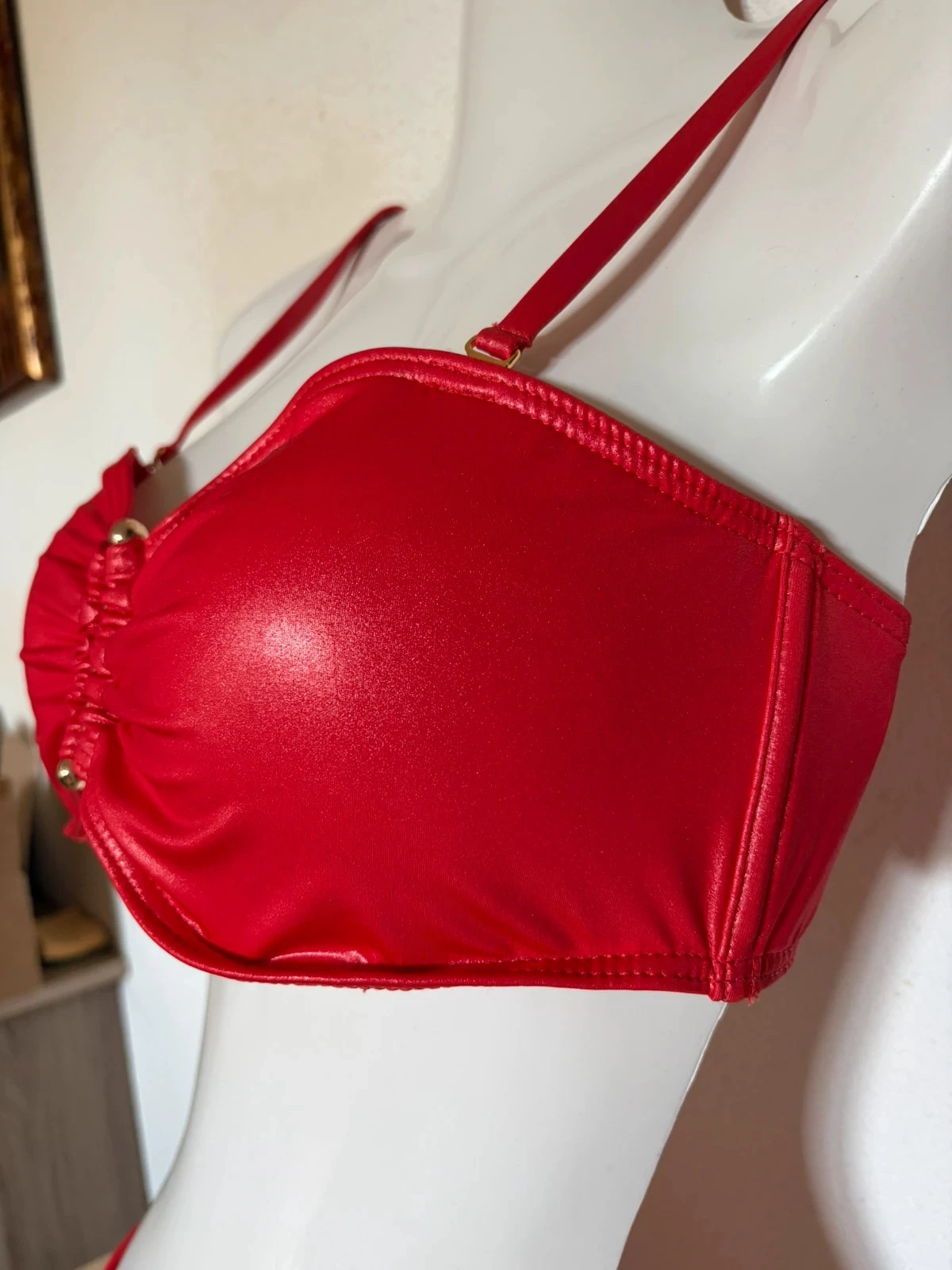 Bikini de la marca KIWI talla 4O - con etiqueta - rojo coral 🪸 – photo 6